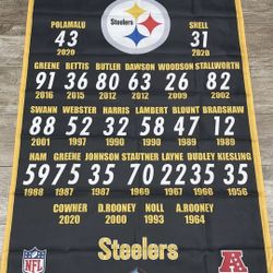 Pittsburgh Steelers Hall Of Fame Banner