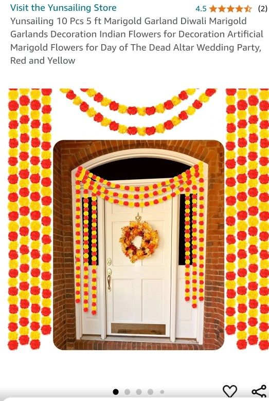 Marigold Garland