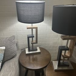 Matching Side Tables And Lamps