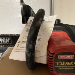 Craftsman Electric 16 Inch Chainsaw