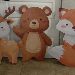 Woodland Animal Props