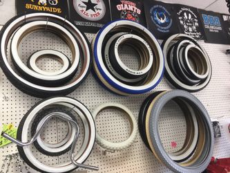 Whitewall grey blue red tires sale sale