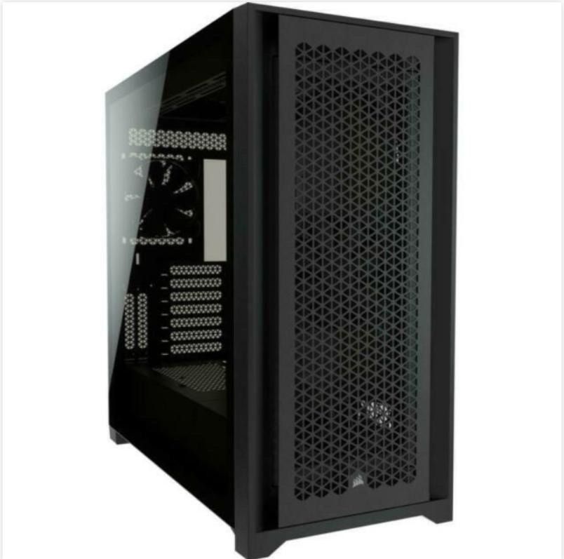 Corsair 5000D Airflow Tempered Glass Mid-Tower ATX PC Case (Black)