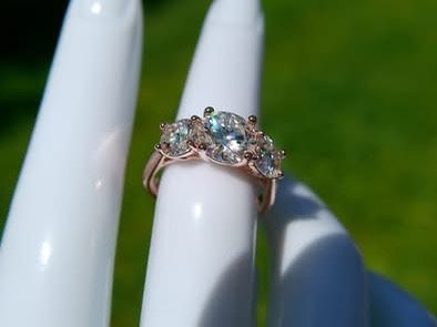 Moissanite 5.96 CTW Ring Size 6 [Never worn before]
