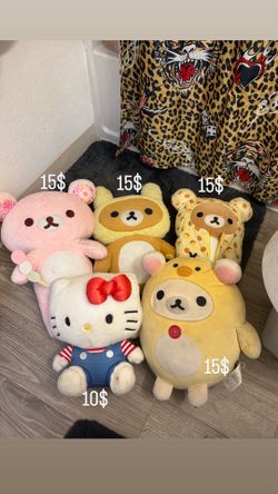 plushies!! prices listed on plushes (read description )