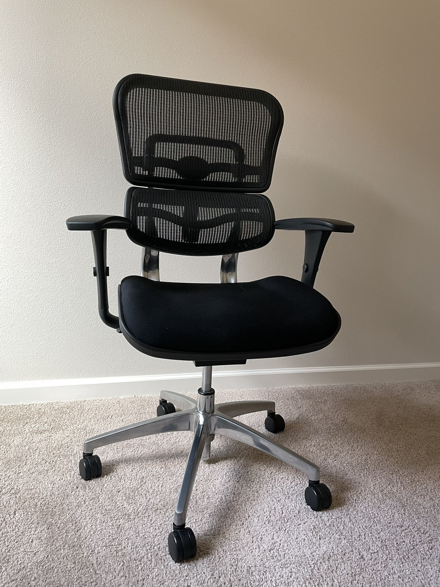 WorkPro 12000 Series Ergonomic Mesh/Fabric Managerial Mid-Back Chair