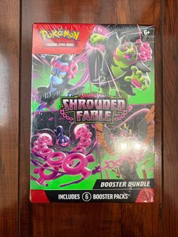 Pokemon Shrouded Fable Booster Bundle 6 Pack Box! Brand New/Sealed! 👻