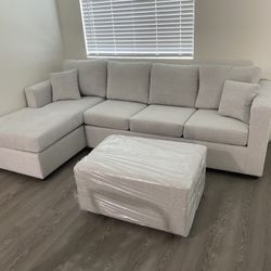 Brand New Sectionals With Ottoman ‼️different Colors Available ‼️