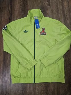 San Jose Clash/Earthquakes Adidas Green 2025 Archive Anthem Jacket Men's Medium