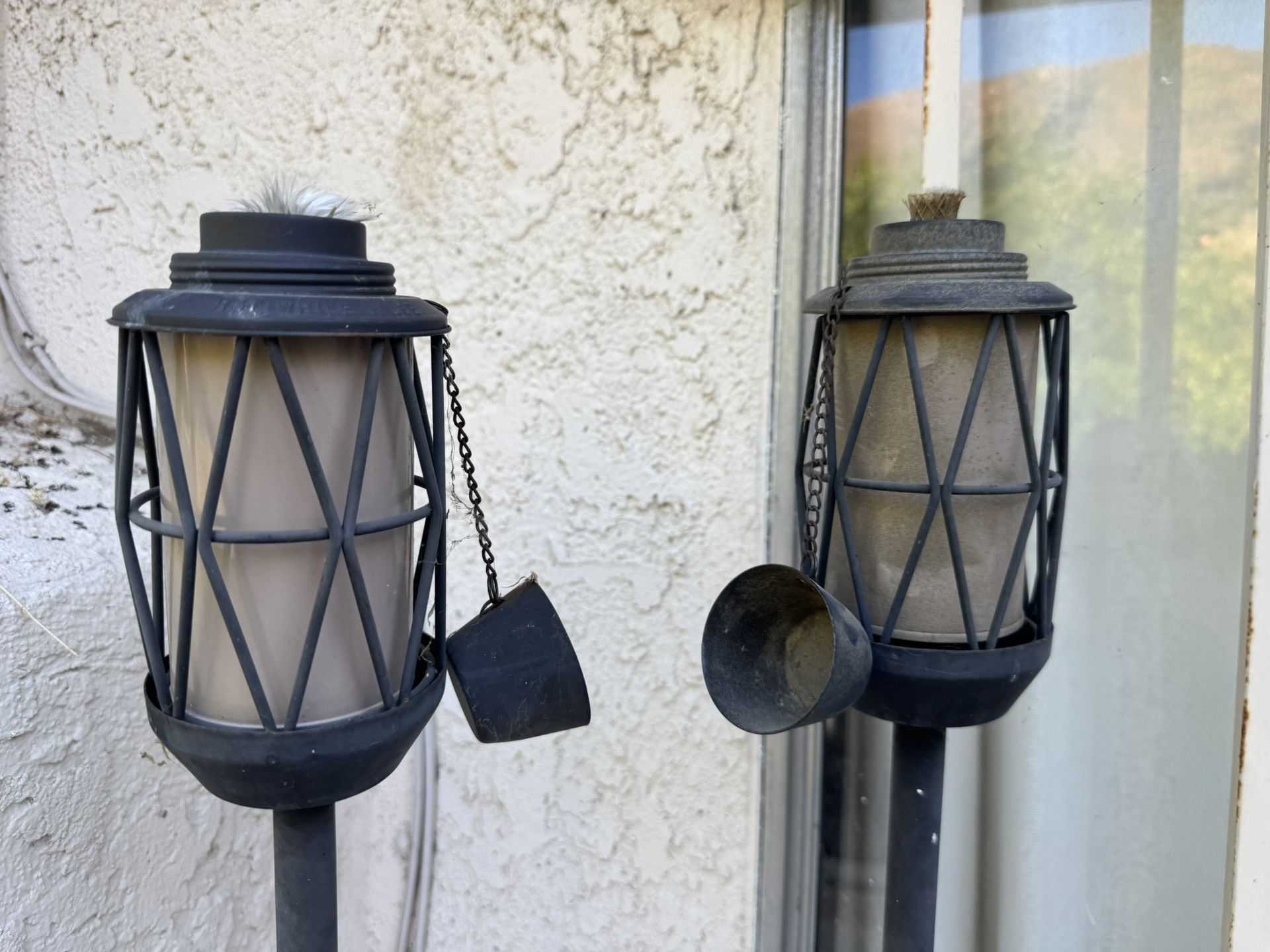 Patio Tiki Torches Set Of Two