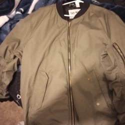 Green Bomber Jacket