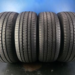 275 55 20 SET(4) (F10) BRIDGESTONE DUELER HL ALENZA    90% TREAD 