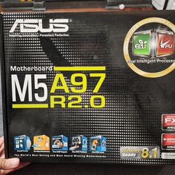 Asus ATX Motherboard W. Heatsink & Ryzen 5 CPU