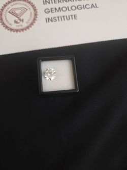 3.04 Ct IGI Certified Lab Grown Diamond Round Brilliant D/VVS2 Ideal Cut CVD
