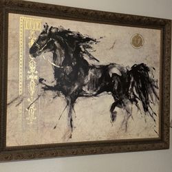Lepa Zena Horse Wall Tapestry by artist Marta Gottfried