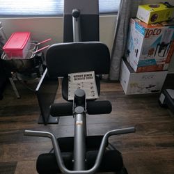 Weight Bench And Exercise Ball