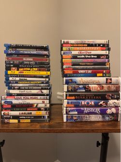 Blu-Rays and DVDs