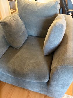 Oversized chair .