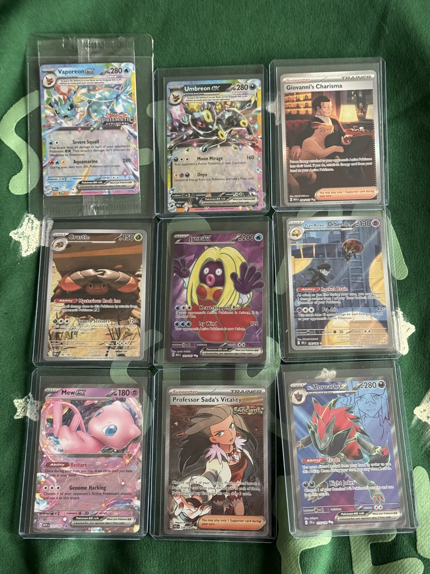 Vaporeon EX Stamped Promo Card Prismatic Evolutions Series 023/131