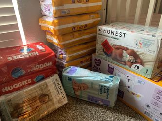 Mixed Brand Baby Diaper Bundle Lot size 1