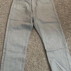 501 GREY Denim Jeans 