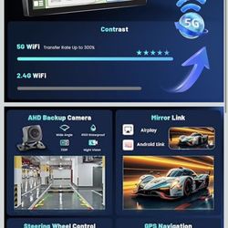 4G+64G] Android 15 Car Radio Stereo for Kia Rio 2012 2013 2014, Wireless Carplay Android Auto, 9 Inch IPS Touch Screen Car Radio Bluetooth GPS SWC FM 