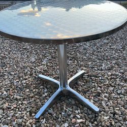 Metallic Finish Table
