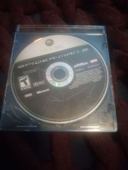 Spider-Man 3 Xbox 360 Video Game: