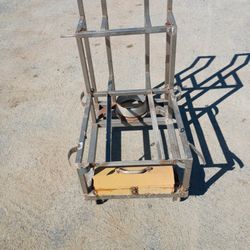 Welding Cart With Wheels And Small Tool Box Heavy Duty Very Sturdy Only $65 Bucks Or Best Offer
