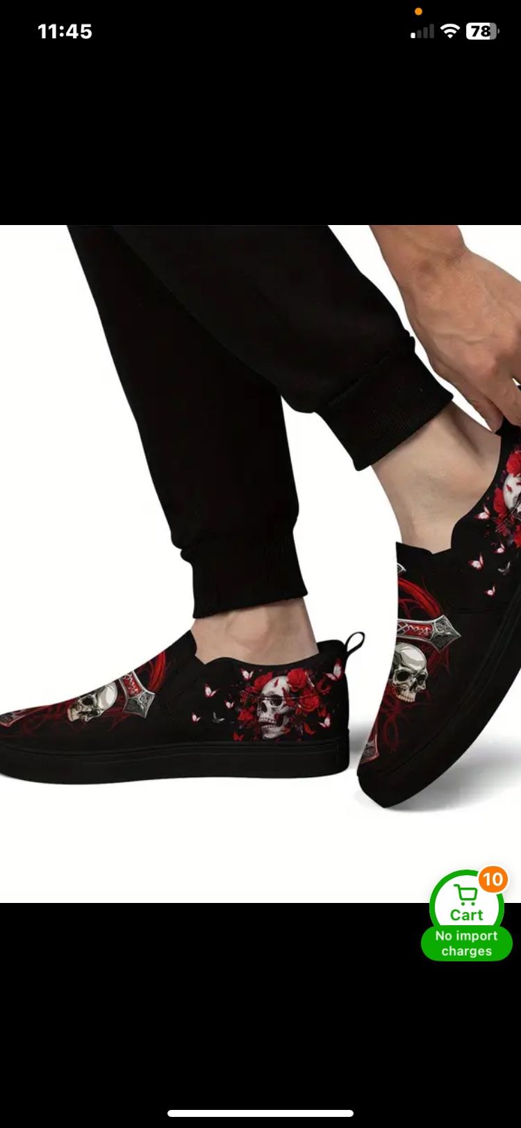 Skull Shoes New