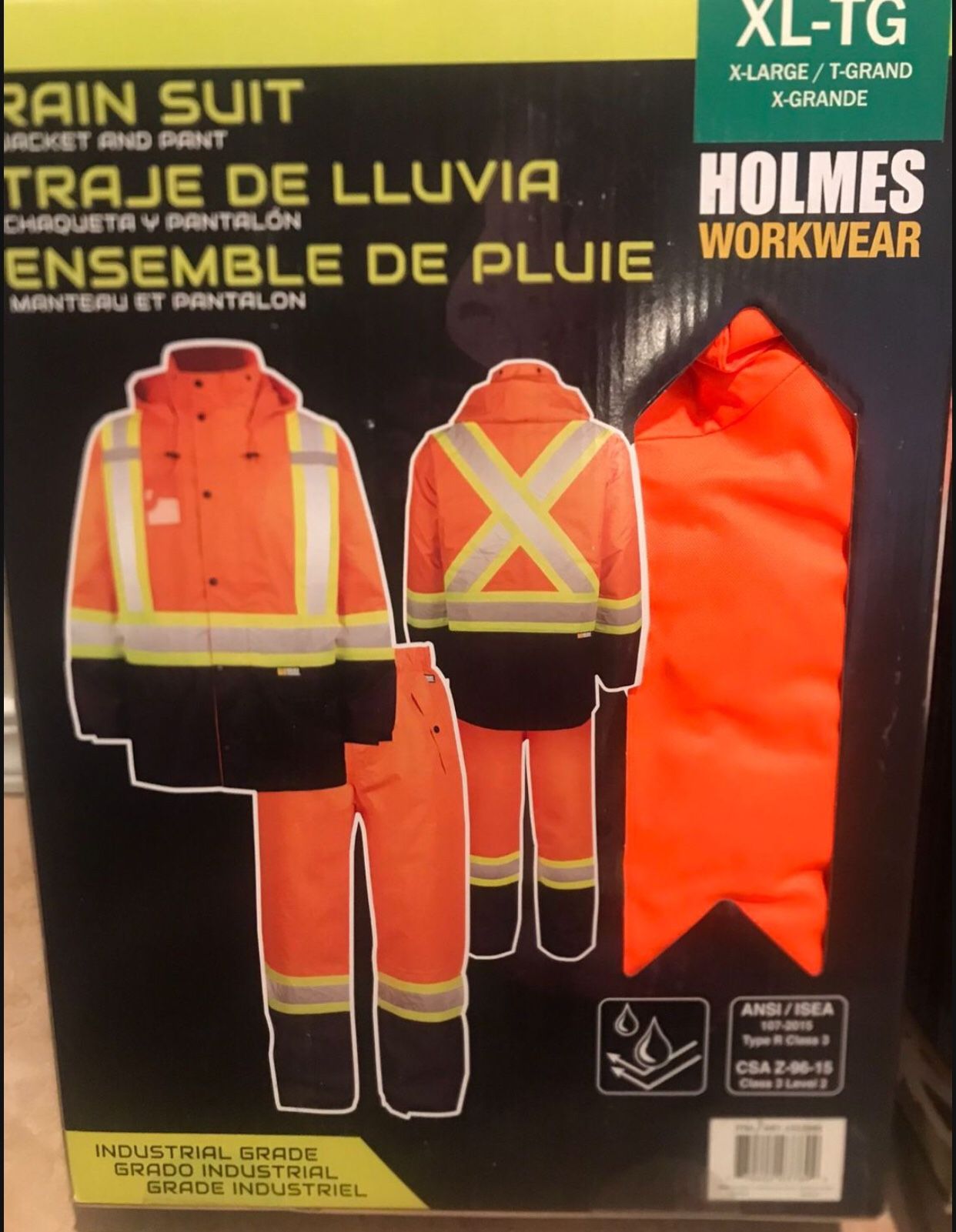 Holmes High Visibility Rain Suit XL for Sale in Lacey WA OfferUp