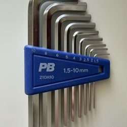 PB Swiss Allen Key Hex Wrench Set