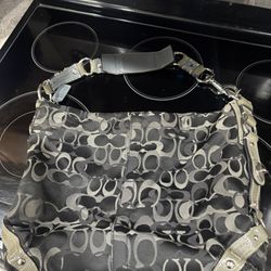 Black Coach Purse 