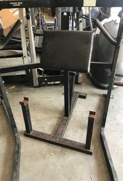 Standing preacher curl