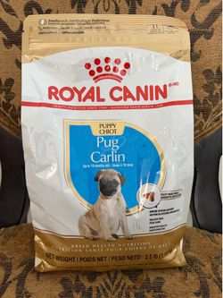 Royal Canin Pug Puppy Dry Dog Food NEW SEALED