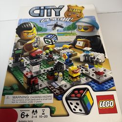 LEGO Games: City Alarm (3865) comes with all minifigures on Missing large Die