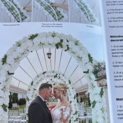 Bundle 10 White Flower Panels For Arch Of Whatever You Wang Yo Use If On