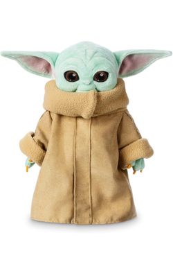 Disney Store Baby Yoda Plush  Official Grogu Stuffed Toy from The Mandalorian