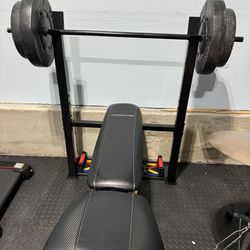Weight Bench With Weight 