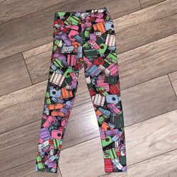 Lularoe Girls Toddlers Holiday Pants Bottoms Leggings Size Small Medium