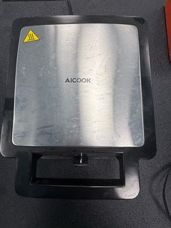 Aicook Electric Contact Grill / Sandwich Maker