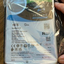 FOR Seagate SkyHawk AI 16TB 7.2K SATA 6Gb/s 256MB 3.5" Internal HDD ST16000VE002