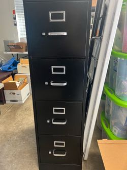 4 Drawer File Cabinet