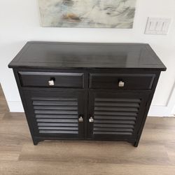 Wood Side Table 