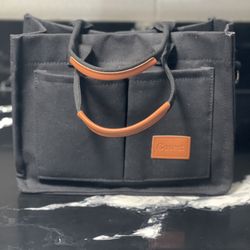 Black Tote Bag Canvas