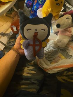 Rare Kuromi Plush W Harp New Good Condition 