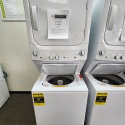 3.8 cu. ft. Washer 5.9 cu. ft. Long Vent Electric Dryer Combo in White