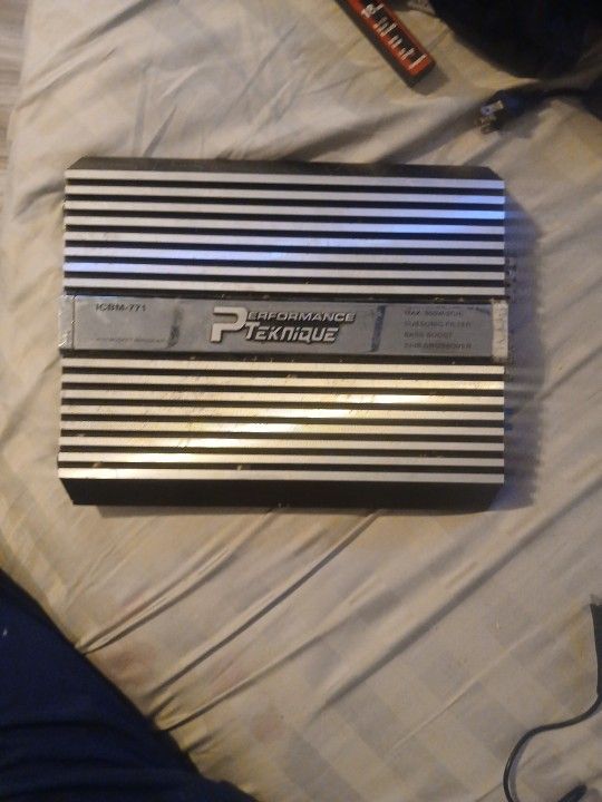 Performance Teknique Amplifier