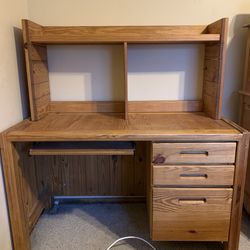 Vintage Unfinished This End Up Desk