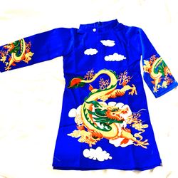 Vietnamese Tunic Ao Dai Boy size 1-12